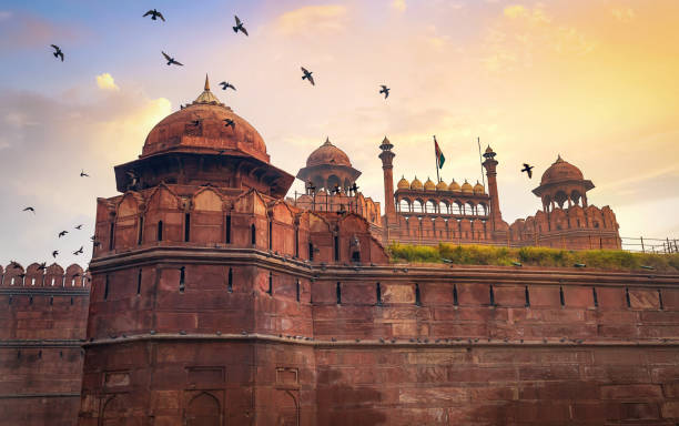 Red fort Delhi is a mammoth medieval red sandstone fort city which had been the stronghold and capital city of the Mughal dynasty for over 200 years.It was designated a UNESCO World Heritage Site in 2007 as part of the Red Fort Complex.